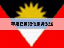 苹果已用短信服务发送