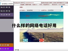 什么样的网络电话好用