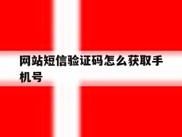 网站短信验证码怎么获取手机号