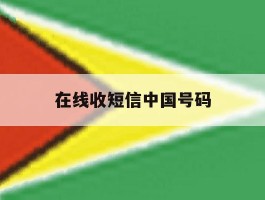 在线收短信中国号码